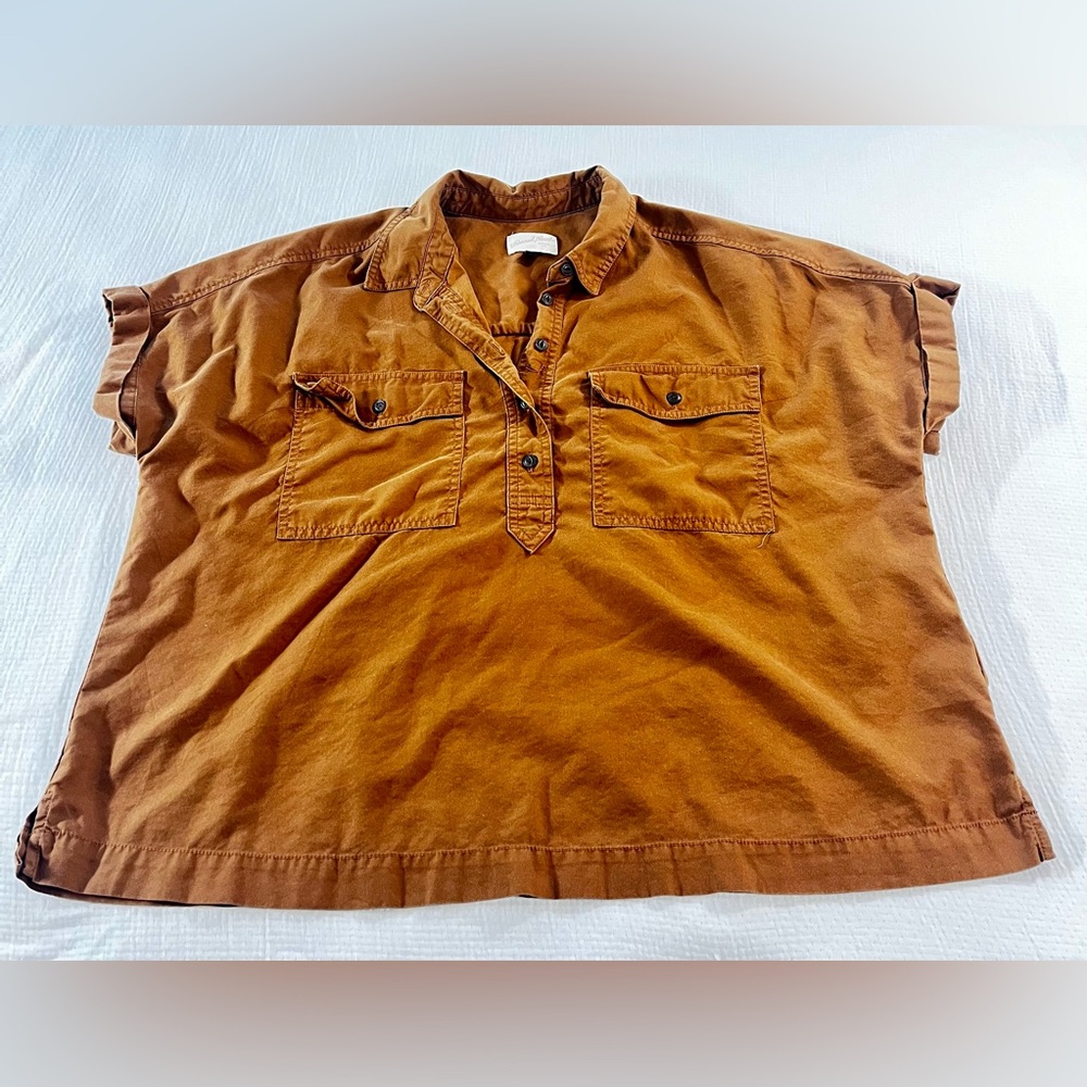 Universal Thread Brown Utility Shirt US XL
